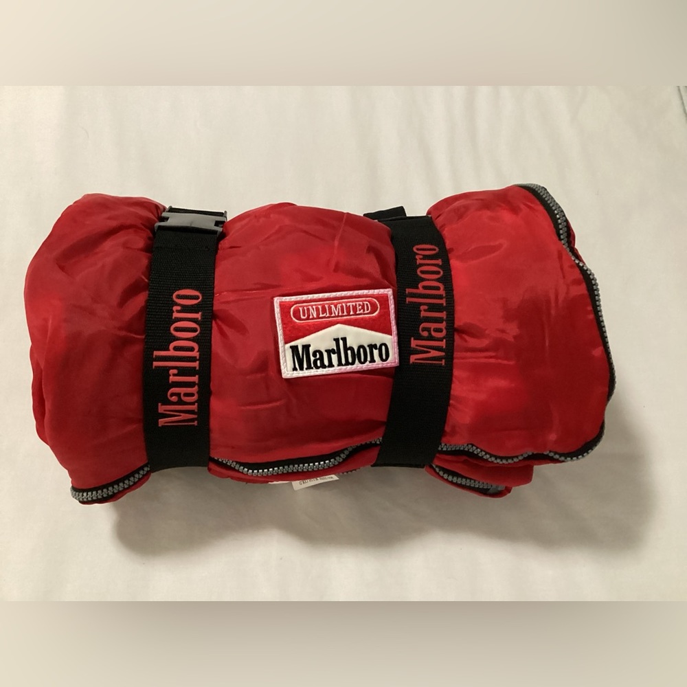 Vintage Marlboro sleeping bag